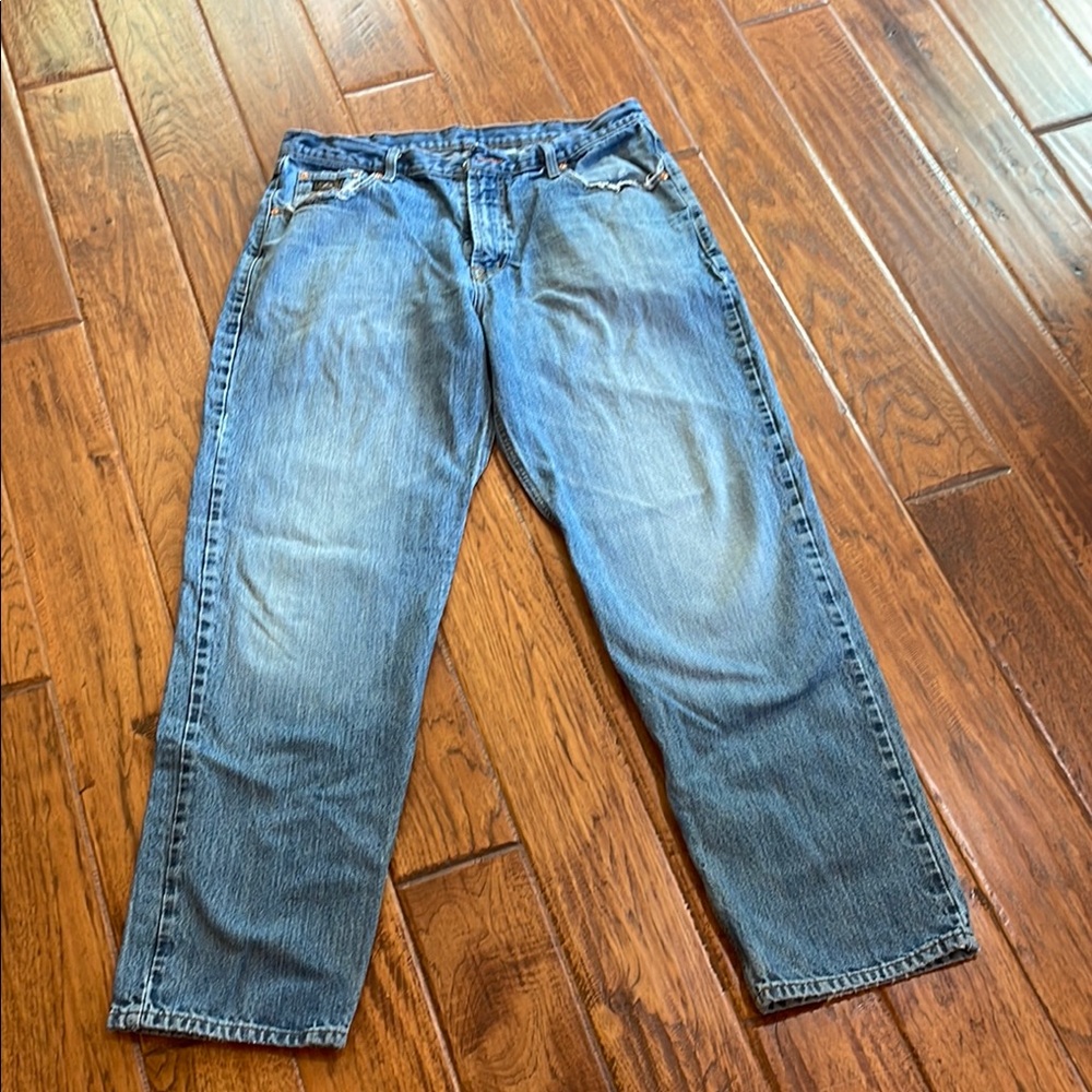 Cinch Blue Relaxed Fit Jeans Straight Leg